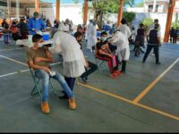 Se reactivó la vacunación contra el covid-19 en Valles Centrales.