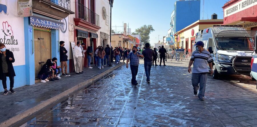 Tras el Operativo Alfa, limpiaron las calles del Centro Histórico