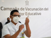 Se aplicará dosis de refuerzo contra COVID-19 a personal educativo el 12, 13 y 14 de enero: IEEPO