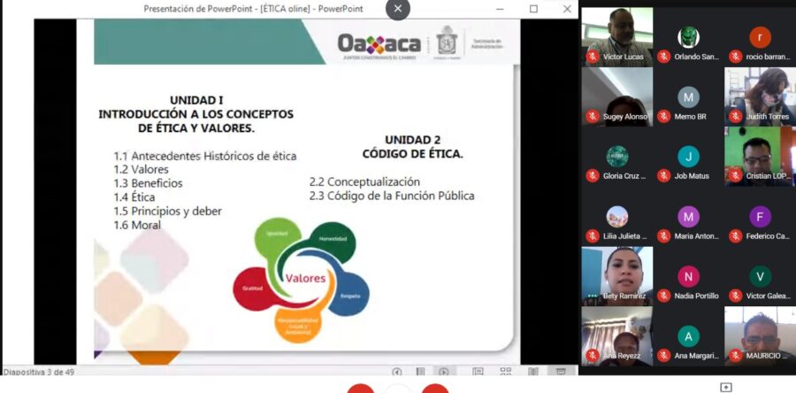 Inicia AGEO capacitaciones virtuales para administración eficiente de archivos públicos