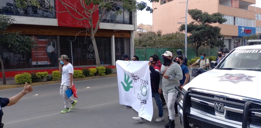 Marchan a favor del libre consumo de la cannabis