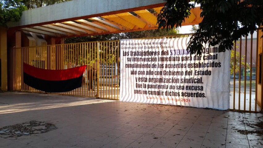 STEUABJO emprendió paro de 12 horas