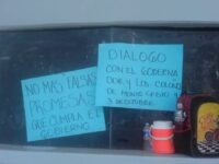 La Organización Libertad del Istmo protesta en Ciudad Administrativa