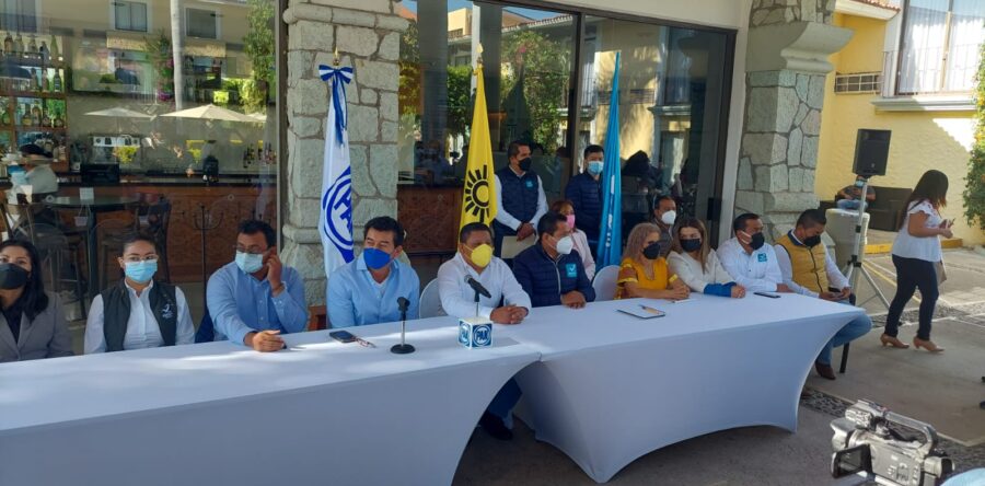 PAN, PRD y Nueva Alianza Oaxaca van por la candidatura común para la gubernatura del estado