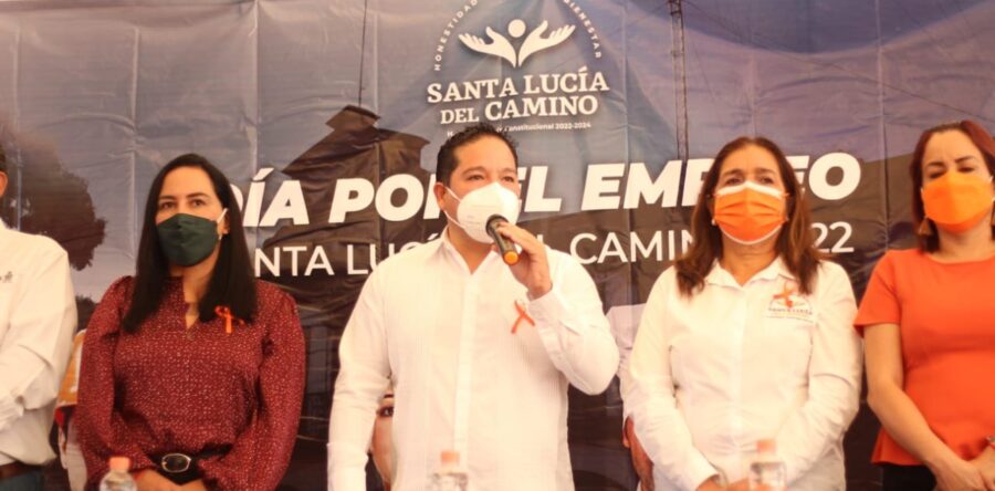 Inauguran el “Día por el empleo Santa Lucía del Camino 2022”