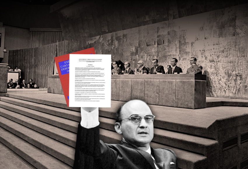 Echeverría: denuncia contra el imperialismo económico: Carlos Ramírez