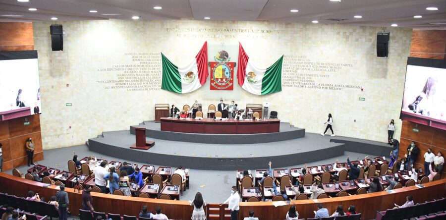 Aprueban nuevos lineamientos para evitar contagios de Covid-19 en el Congreso de Oaxaca