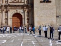 Protestan periodistas en Oaxaca, exigen condiciones para ejercer su profesión