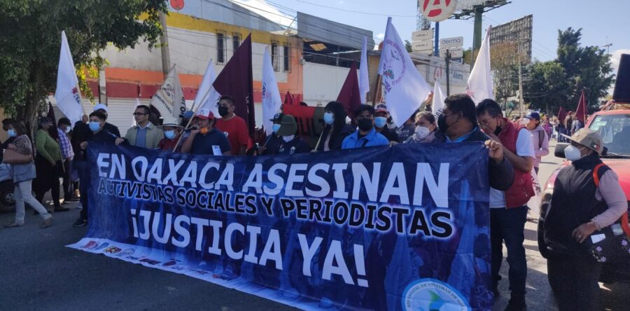 Anuncian organizaciones sociales el inicio de una jornada de lucha en Oaxaca