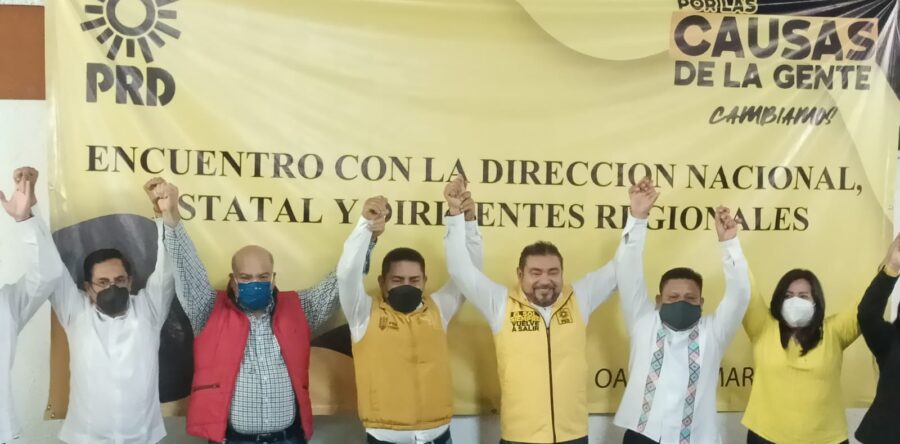 Buscará PRI y PRD triunfar en elecciones a gobernador; se unen en candidatura común