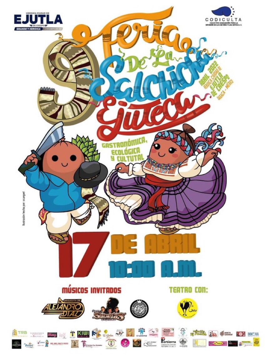 Anuncian la tradicional feria de la Salchicha Ejuteca