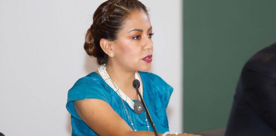 Mariana Benítez participa en Instalación del Comité para Conmemorar el Centenario de la Constitución Política de Oaxaca