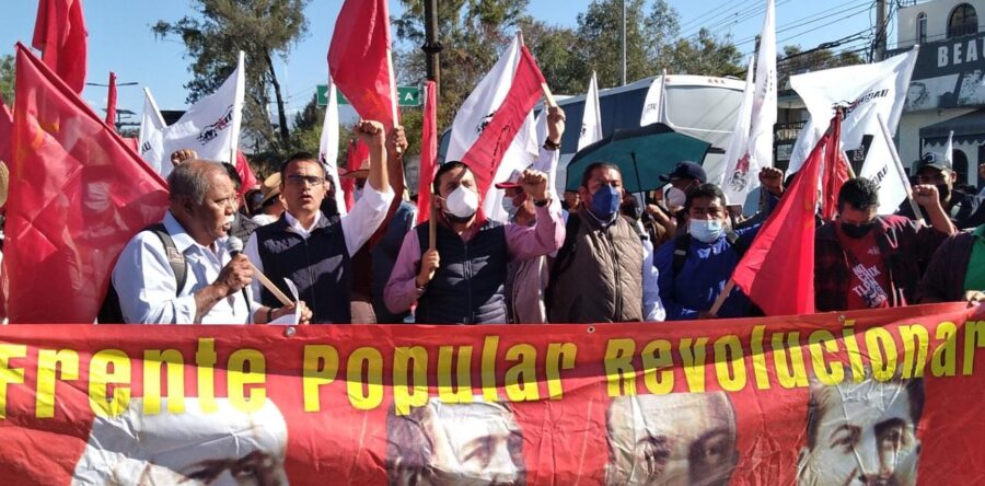 Nuevamente el FPR se movilizó para exigir justicia para Tomas Martínez