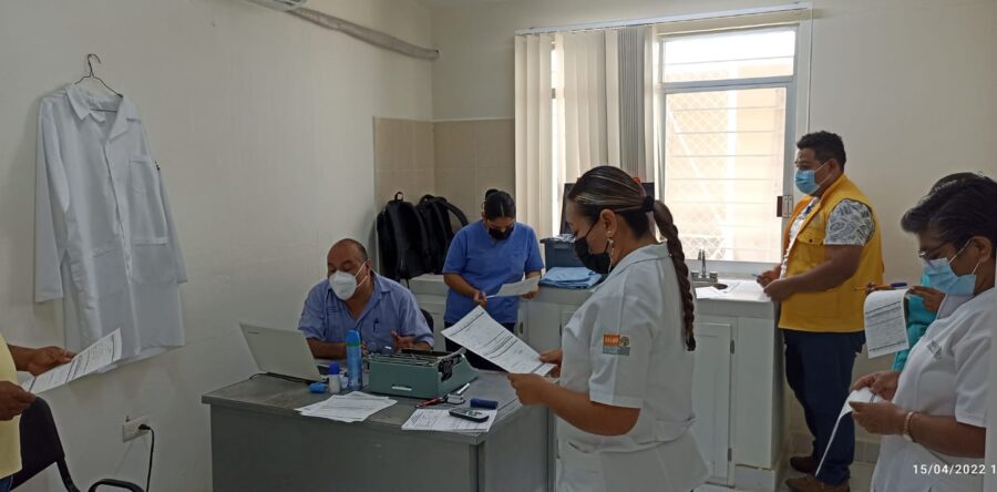 Establecen los SSO cerco epidemiológico en La Ventosa