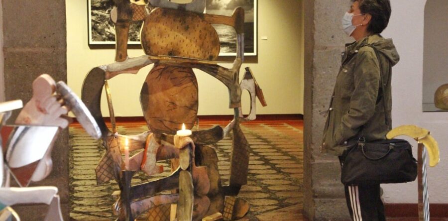 Registró la exposición “Cálidas Ruinas” de Luis Hampshire 300 visitas en la CCO