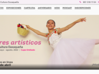 Afianza la CCO micrositio para inscribirse a sus talleres artísticos