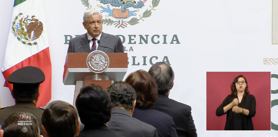 De la reforma eléctrica al AIFA… el mensaje de López Obrador a 100 días de gobierno en 2022