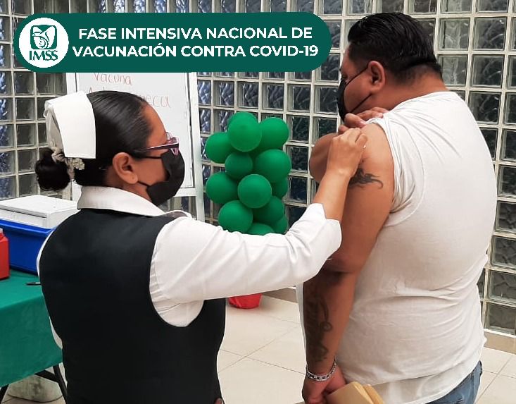 IMSS inicia con una campaña de vacunación intensa contra el Covid-19