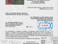 Pide el MULT la liberación de la carretera que comunica a La Sabana, Copala, en Santiago Juxtlahuaca