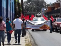 Marchó Sol Rojo en la capital del estado y en Tehuantepec