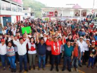 Los pueblos de la Sierra Mazateca van con Alejandro Avilés