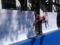 Abogadas penalistas protestan contra la Fiscalía Especializada para la Atención de Delitos de la Mujer por Razón de Género