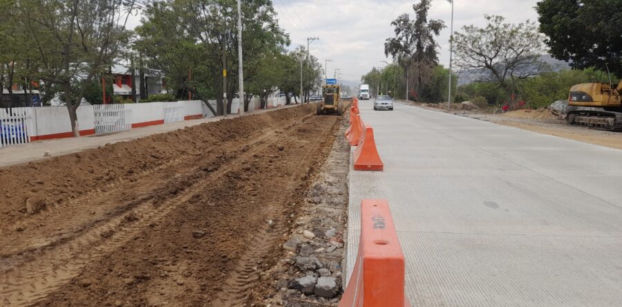 Supervisan avances de construcción del Circuito Interior