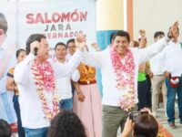 En sólo 30 días de campaña, Salomón Jara se consolidó en el afecto de los oaxaqueños