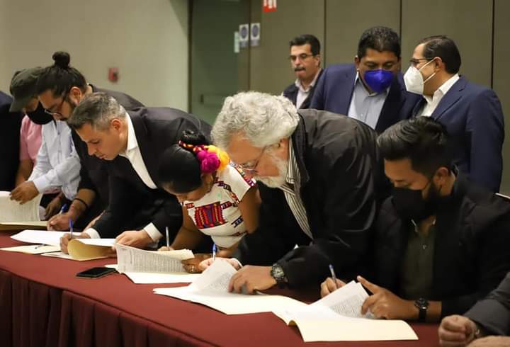 Acuerdan instalación de comisión para garantizar retorno de desplazados de Copala