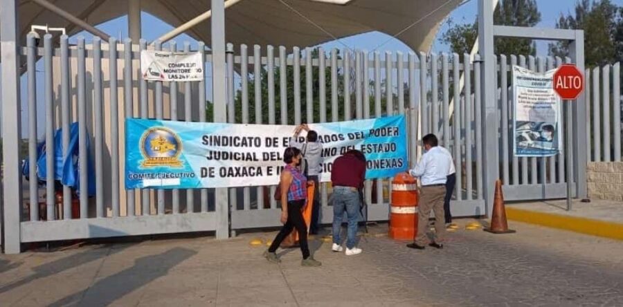 Trabajadores del Poder Judicial exigen el pago del retroactivo de este año