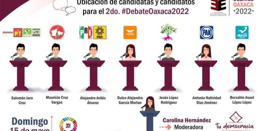 15 de mayo, segundo debate electoral organizado por el IEEPCO