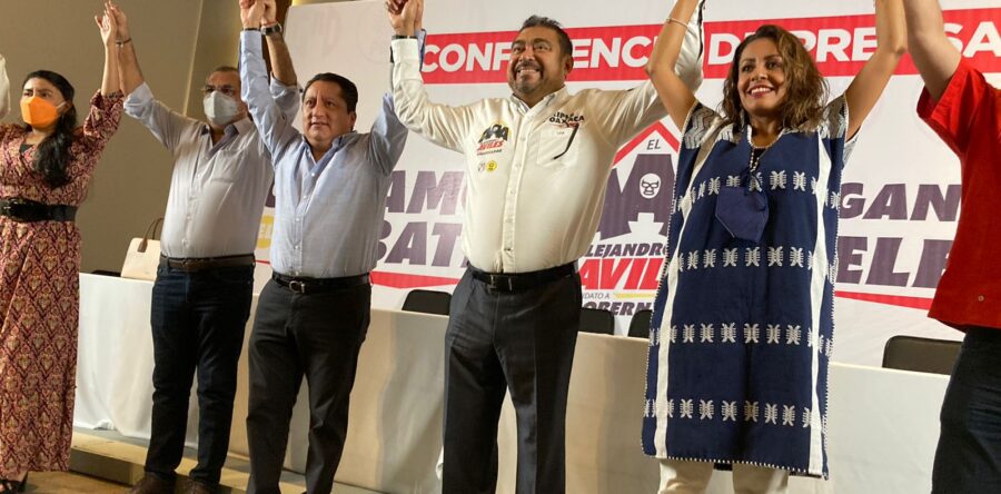 Alejandro Avilés Álvarez “El Triple AAA”, puntualizó que su proyecto se creó del sentir de las y los oaxaqueños