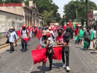 Se moviliza Antorcha Campesina en Oaxaca, piden atención a sus demandas
