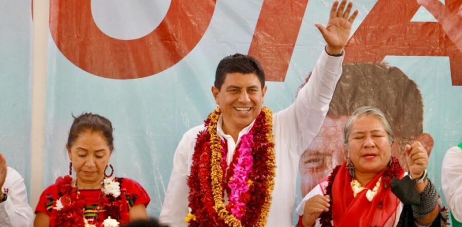 En Zimatlán convoca Salomón Jara, a mujeres y hombres a votar por la esperanza