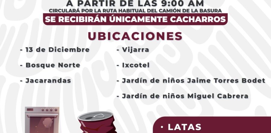 Cumple Juan Carlos García Márquez con un Santa Lucía del Camino más limpio