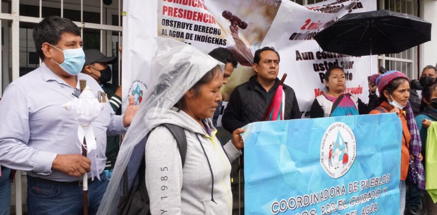 Pide la COPUDA la entrega de la concesión comunitaria indígena para garantizar el acceso al agua