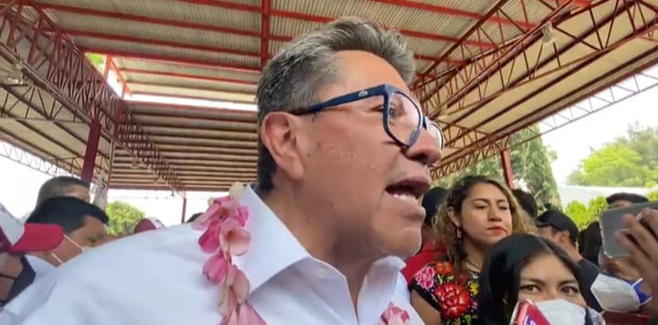 Augura Ricardo Monreal triunfo para Salomón Jara en Oaxaca