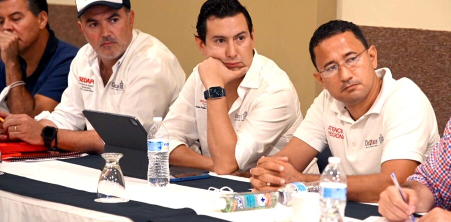 Evalúa AMH junto con gabinete legal y ampliado avance de las acciones de atención por “Ágatha”