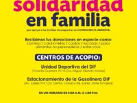 Instala DIF Estatal Oaxaca dos centros de acopio en apoyo de las familias afectadas por el impacto del huracán “Agatha”