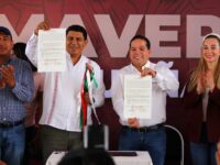 Visita Gobernador Electo de Oaxaca el municipio de Santa Lucía del Camino