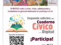 Convoca el IEEPCO a participar en la Segunda Edición del Cuaderno Cívico Digital.