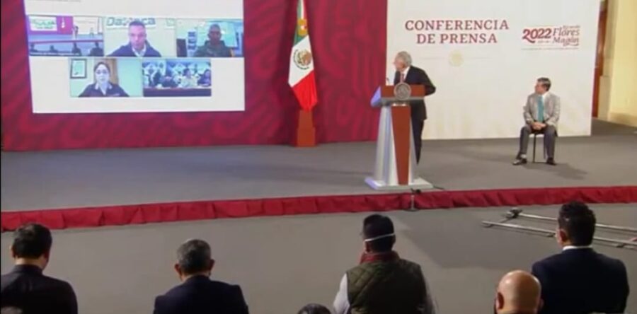 AMH informa las acciones de fase de auxilio y recuperación de las zonas afectadas por el paso del huracán Ágatha en Oaxaca