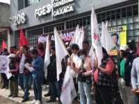 Se movilizan las organizaciones sociales que conforman la Red Estatal de Víctimas de Oaxaca “Tomás Martínez”