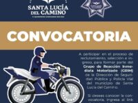 Se parte de la Policía motorizada (GRIM) de Santa Lucía del Camino