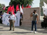 Protesta el FPR para exigir justicia para Tomás Martínez