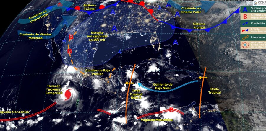 Lluvias con tormentas aisladas y ambiente más caluroso para Oaxaca: CEPCO