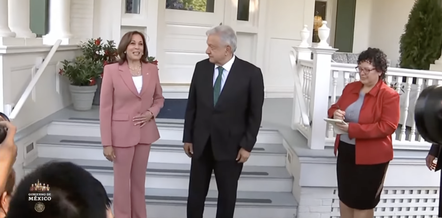Kamala Harris recibe a López Obrador, “Es un enorme placer darle la bienvenida”