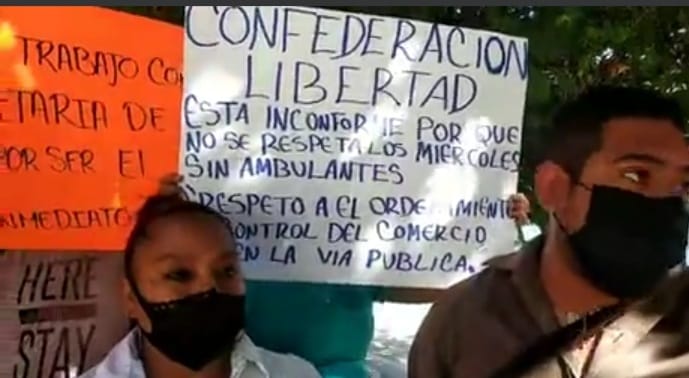 Vendedores informales denuncian la instalación de más puestos en la zona norte