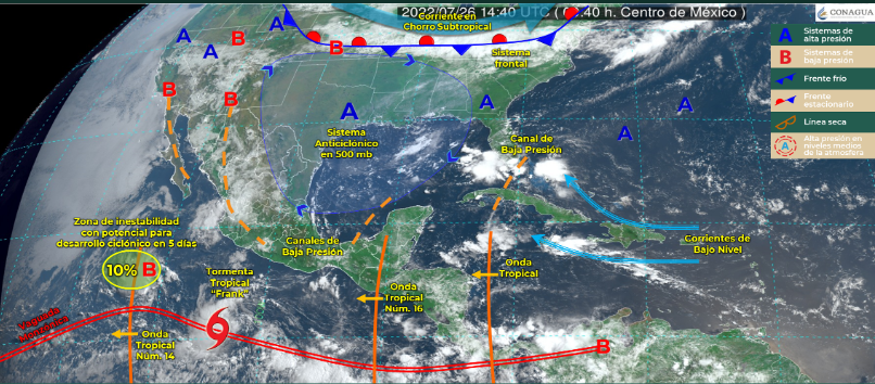 Istmo, Papaloapan, Sierra Norte, Sierra Mazateca y Sierra Sur puntos con mayor acumulados de lluvias en este martes: CEPCO