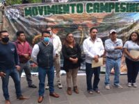 El Movimiento Campesino exige atención a sus demandas.